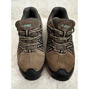 HI-TEC Florence Low Rise Suede Leather Hiking Shoe Size 8